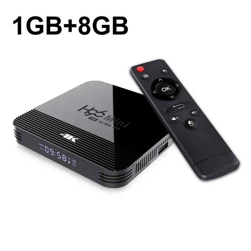 1GB 8GB H96 мини H8 Android 9,0 Смарт ТВ приставка Rockchip RK3229A 2 Гб ОЗУ 16 Гб ПЗУ 2,4G/5G двойной wifi BT4.0 HDR H.265 3D 4K медиаплеер - Цвет: 1GB 8GB