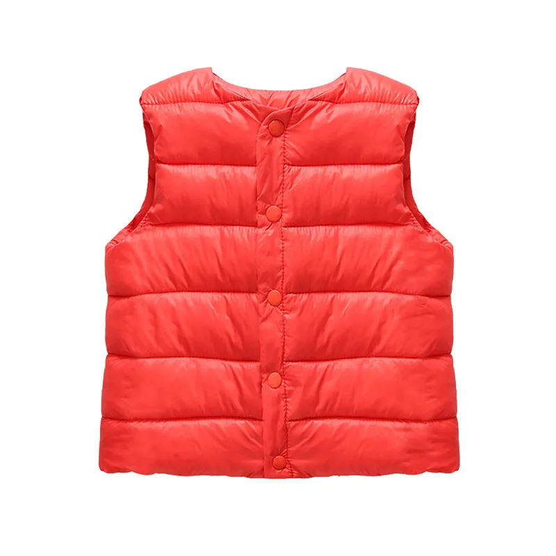 kids vest Toddler Kids Baby Grils Boys Solid Striped Vest Warm Waistcoat Outwear Coat colete infantil #4AA12 (19)
