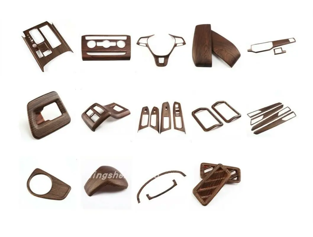 Car modification Car accessories Wood grain Car interior decoration of the Trim FoVWTeramont Atlas