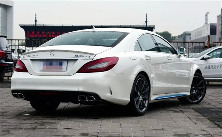 Для Benz W218 спойлер 2012- ABS Материал заднее крыло автомобиля праймер спойлер для Benz W218 CLS300 CLS350 CLS63 спойлер