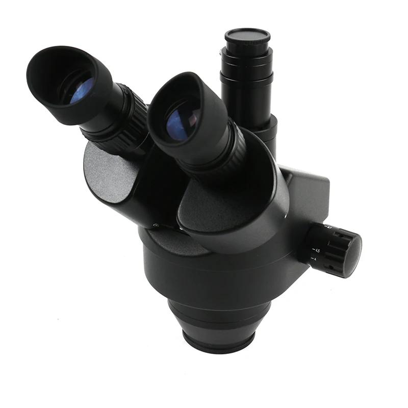 US $166.10 Trinocular Stereo Microscope 3590x Continuous Zoom Universal Bracket Big Floor 56 Led Light For Lab Pcb Inspection