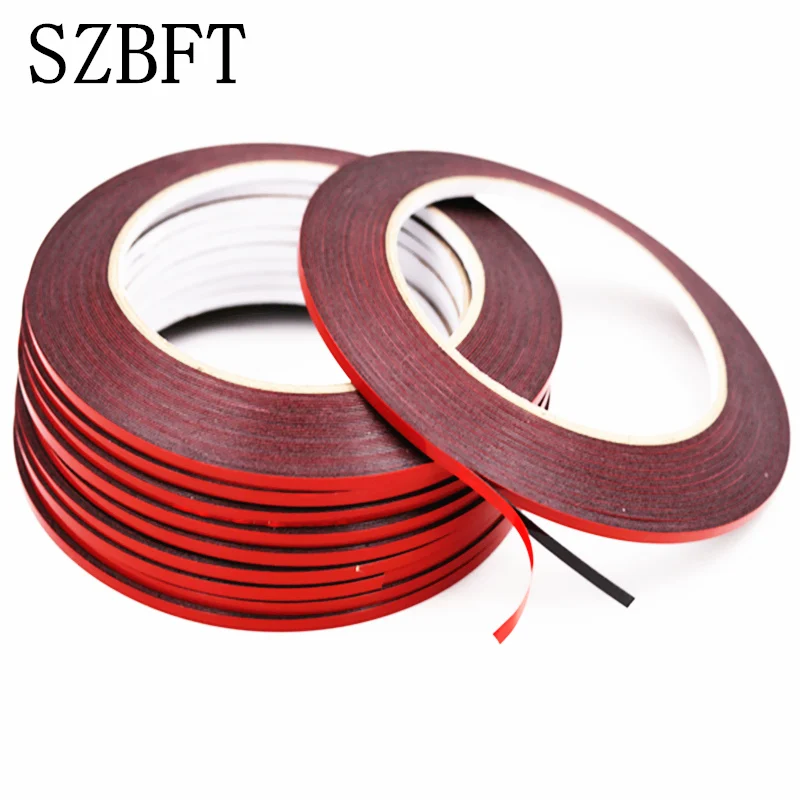 0-5mm-thick-3mm-width-10M-Roll-Repair-Black-Dust-Proof-Sponge-Foam-Tape-Double-Sided