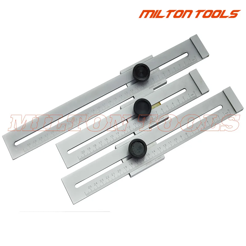 Carbon Steel Parallel Ruler Marker Gauge Precise Straight Ruler for Electronic Components Sliding Marker Ruler 0-250 Carbon Steel Parallel Ruler Marker Gauge Precise Straight Ruler for Electronic Components Sliding Marker Ruler 0-250