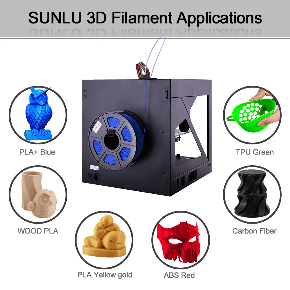 Нить для 3D принтера SUNLU из АБС пластика 1 75 мм кг|Материалы 3D-печати| |
