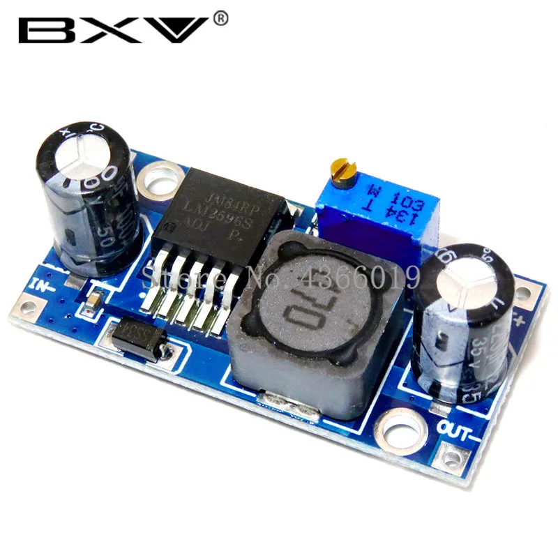 1 шт. LM2596 LM2596S LM2596HVS adjustable 4,5-40 в Регулируемый понижающий модуль питания