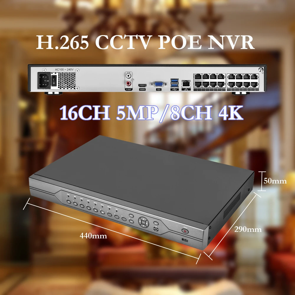 AZISHN 16CH 5MP POE NVR комплект H.265 CCTV система безопасности водонепроницаемый 5MP 1/2. " sony IMX335 IP камера P2P комплект видеонаблюдения
