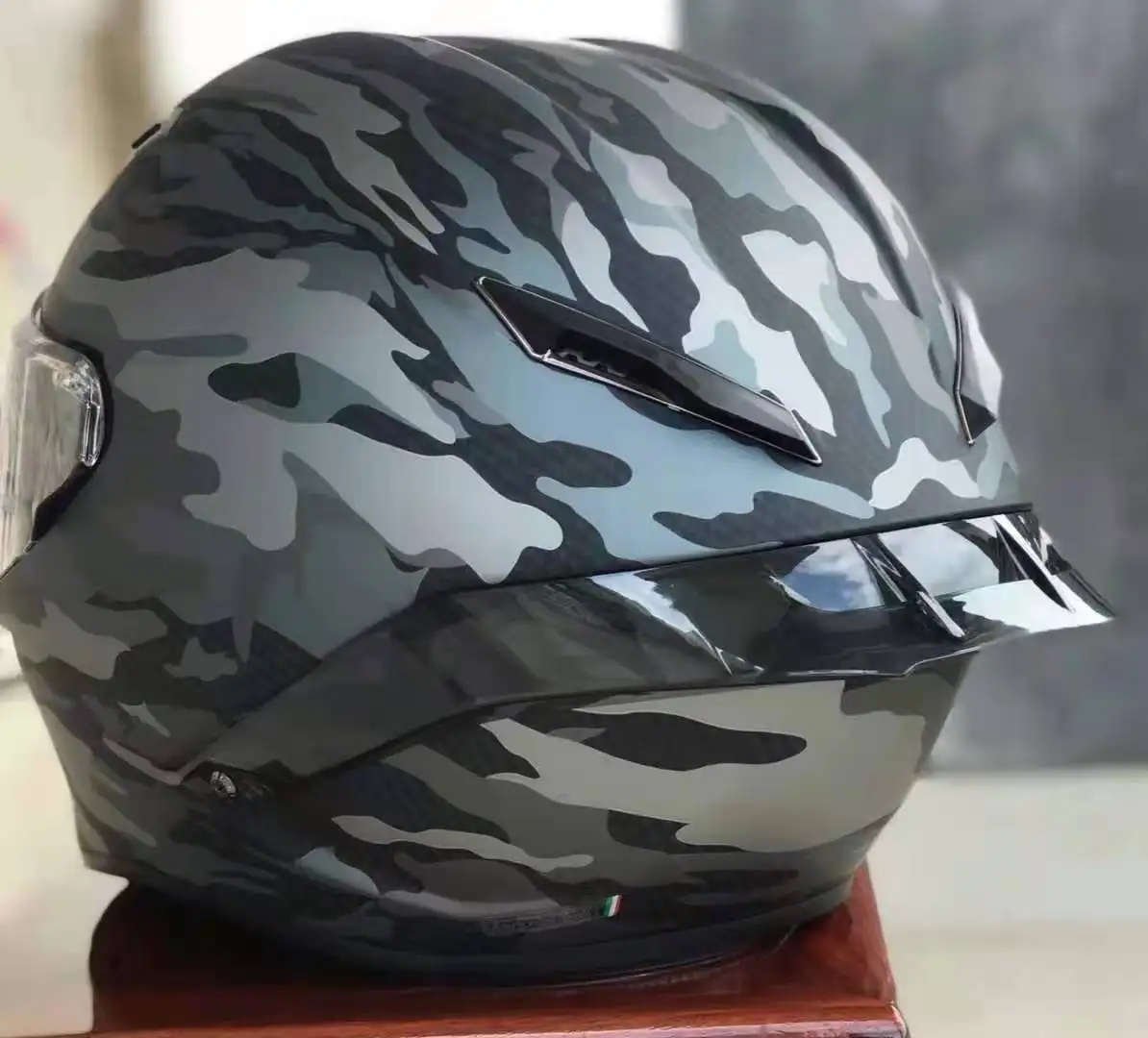 Full Face Motorcycle Helmet Pista GP R 70 Anniversary Camouflage Helmet  Riding Motocross Racing Motobike Helmet|Helmets| - AliExpress