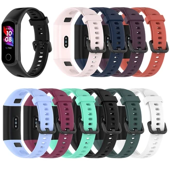 

Replacement Silicone Band Wrist Strap Smart Wristband for Huawei Honor 5i / Band 4 Sport Smartwatch Bracelet Accessories