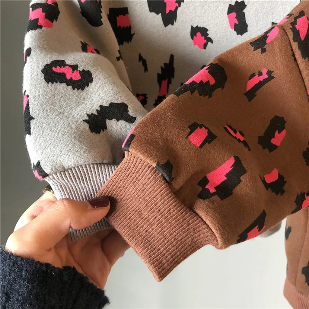 Одежда для маленьких девочек roupas sudadera/Детские толстовки с капюшоном толстовки для девочек детская зимняя одежда на Рождество, Хэллоуин, с животными, толс Z4
