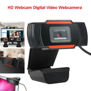 

Rotatable CMOS 720P HD Webcam PC Digital USB 2.0 Camera Video Recording with Microphone Webcam For Laptop PC