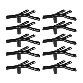 

HTHL-10Pcs Drawer Knobs Dresser Twig Tree Branch Vintage Kitchen Bathroom Bedroom Cabinet Cupboard Pulls Handles Decorative Furn