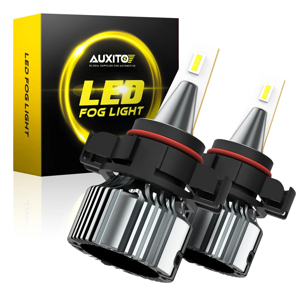 AUXIOT 2x Canbus PSX26W H3 светодиодный лампы для автомобилей DRL Противотуманные фары