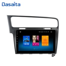 Dasaita 10," Android 9,0 автомобиля gps радио плеер для VW Golf 7 2013 с Octa Core 4 Гб+ 32 ГБ стерео Мультимедиа