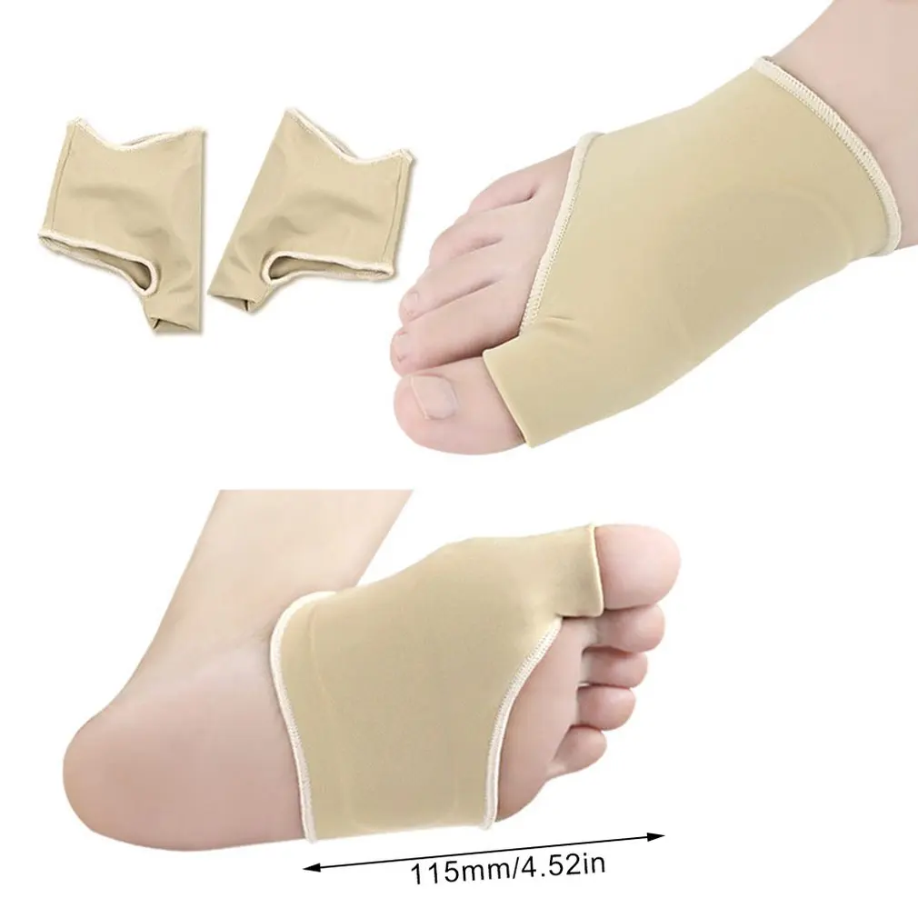 2 шт Hallux носок для вальгусной коррекции уход большая кость пальца ноги набор большого пальца вальгусная защита крышка большой носок для вальгусной коррекции большого пальца крышка