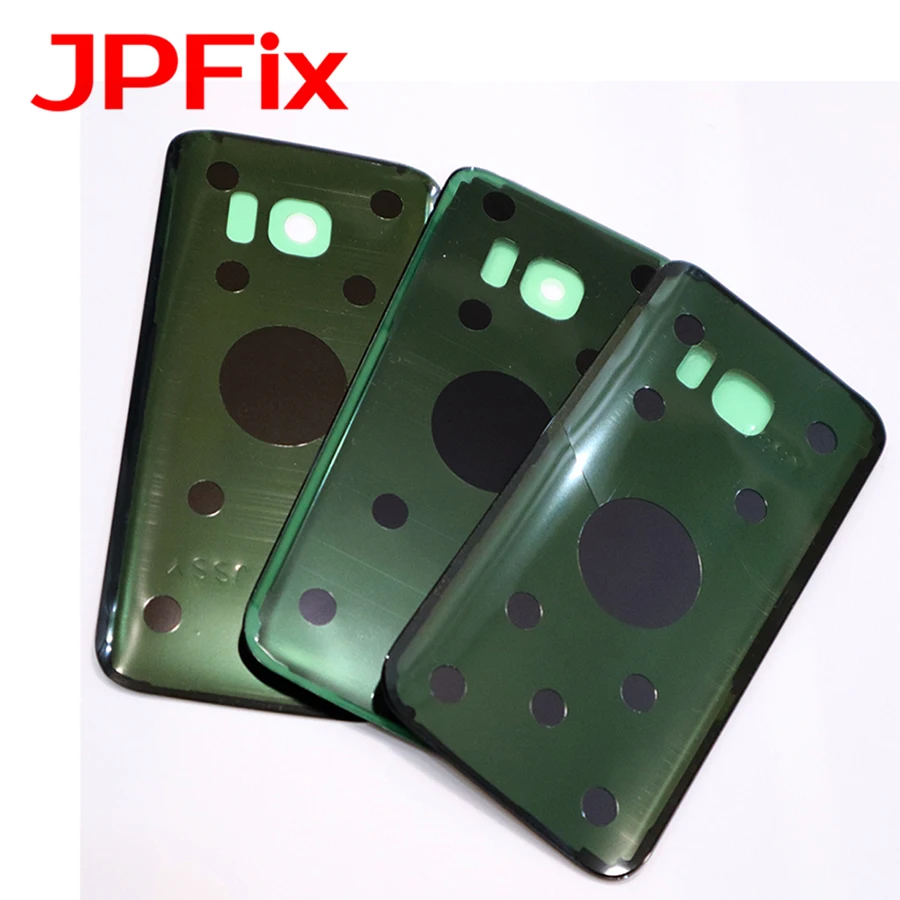 JPFix задняя крышка аккумулятора для samsung Galaxy S7 задняя крышка S7 Edge задняя батарея Задняя стеклянная крышка Задняя Дверь Корпус Замена частей