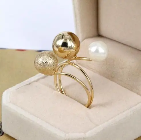 816 Adjustable Opened Minimalist Brincos Mujeres Retro Ring Combination Bijoux Jewelry Gift R2077
