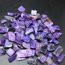 Обрушенные камни Чароит Фиолетовый Кристалл щебень минеральный