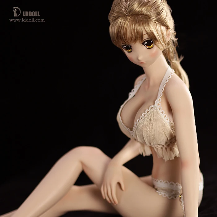 Бесшовная силиконовая аниме кукла LDDOLL1/3 BJD/DD/SD/SFD большая Мягкая грудь макияж тело