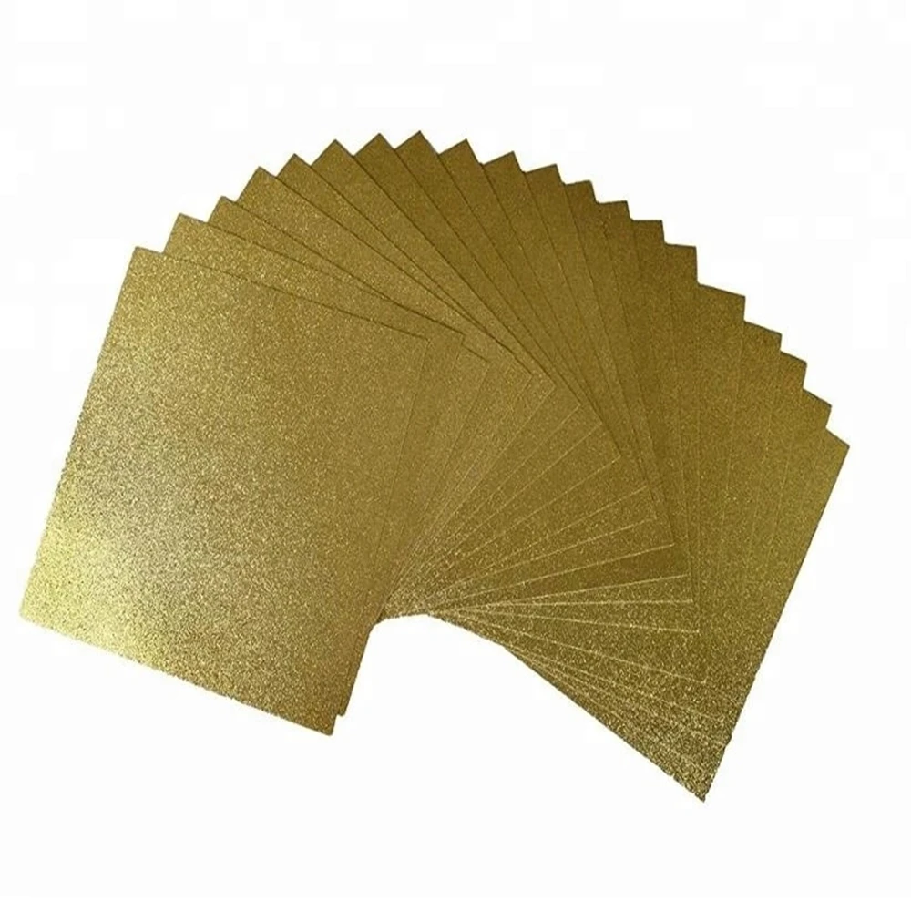 250 штук 12*1" 300gsm красочная блестящая бумага, блестящая бумага для изготовления баннеров, топпер для торта