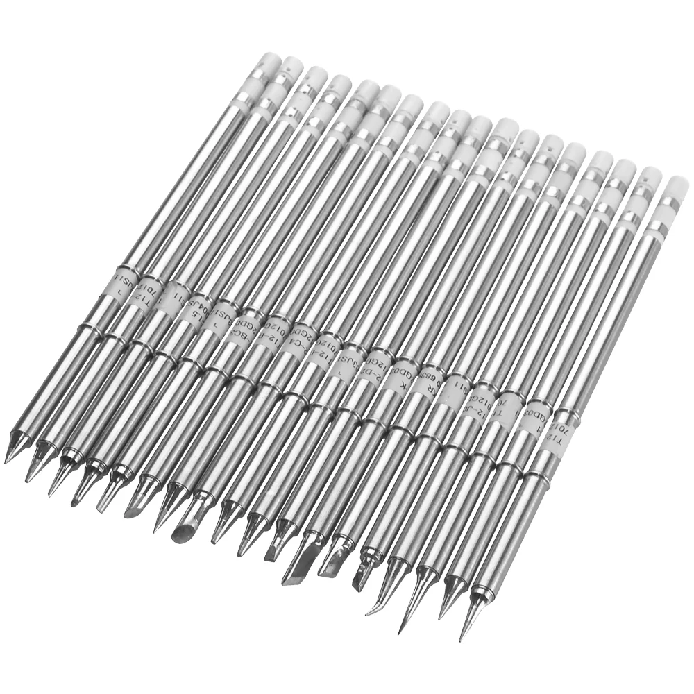 

Factory T12 Series Electric Soldering Iron Tips For Fx951 DIY Welding Station Kits set
