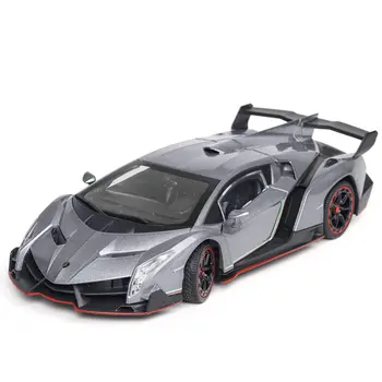

1:24 Alloy toy cars VENENO metal die-casting sports car model with out sound light Car simulation vehicles adult holiday gifts
