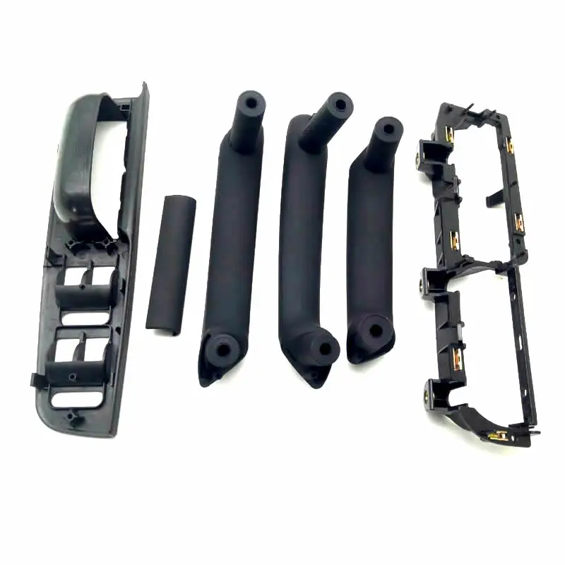 6pcs Front Rear Left Right Door Black Pull Grab Handle For VW Passat B5  3B186717E 3B4867179B 3B0867180A 3B4867180B 3B4867372