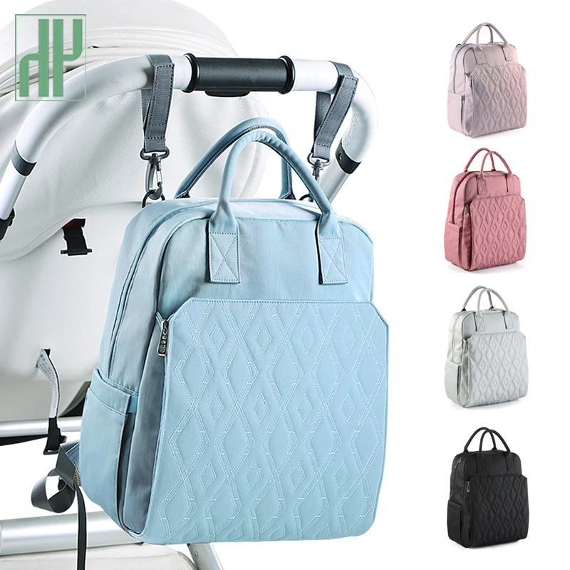 Новая сумка для подгузников, рюкзак для мам, водонепроницаемая коляска, Детская сумка, большая вместительность, для путешествий, для