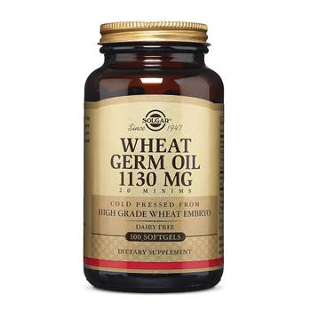 

Free shipping Solgar Wheat Germ Oil 1130 mg 100 softgels
