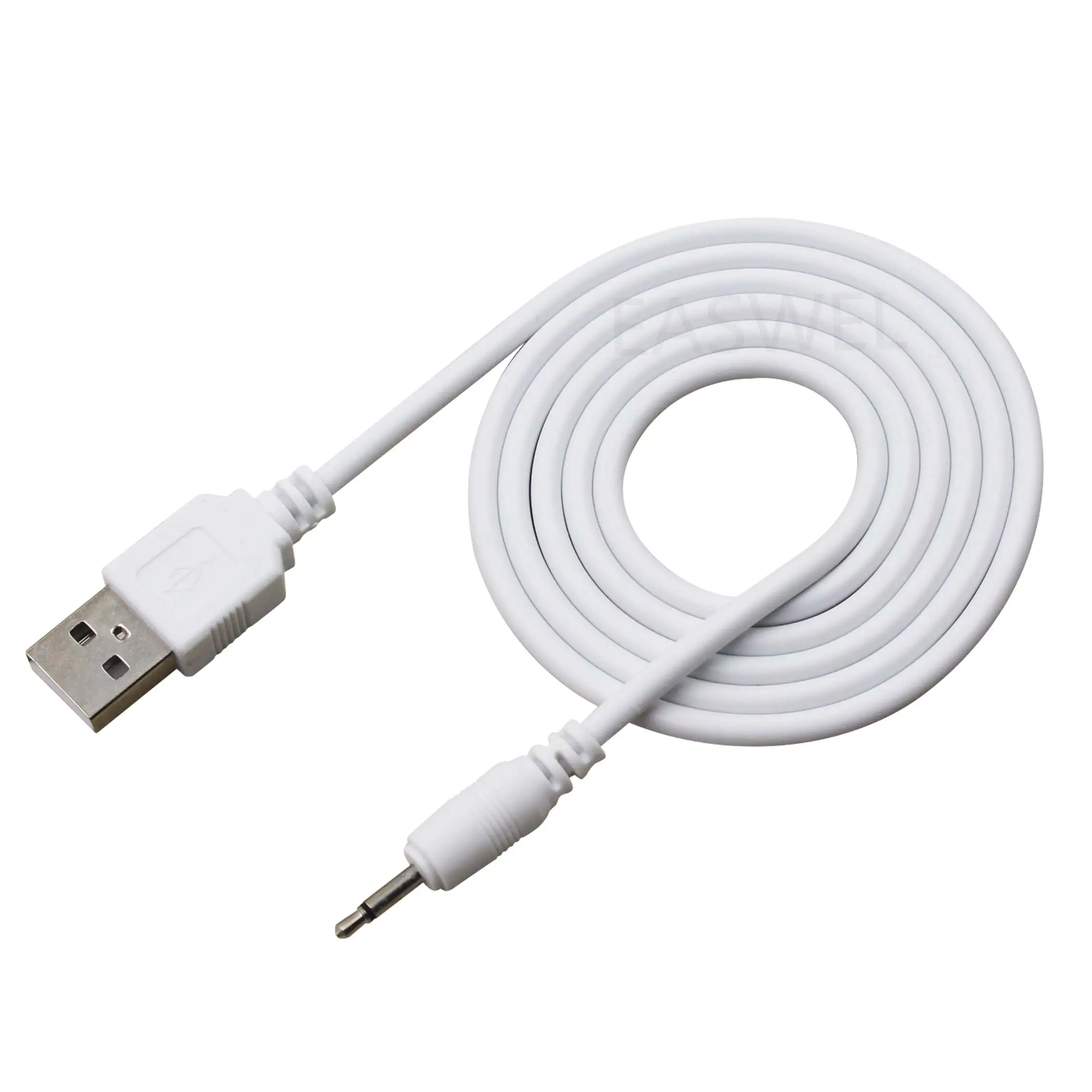 CJP-Geek 3ft White USB DC Power Adapter Charger Cable Lead Replacement for  Envie Wand Vibrator