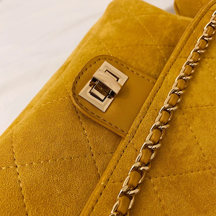 TOYOOSKY/Нубуковые кожаные сумочки для женщин; Модная Сумка-наплечник с бриллиантами; Женская Большая вместительная сумка-мессенджер с цепочкой