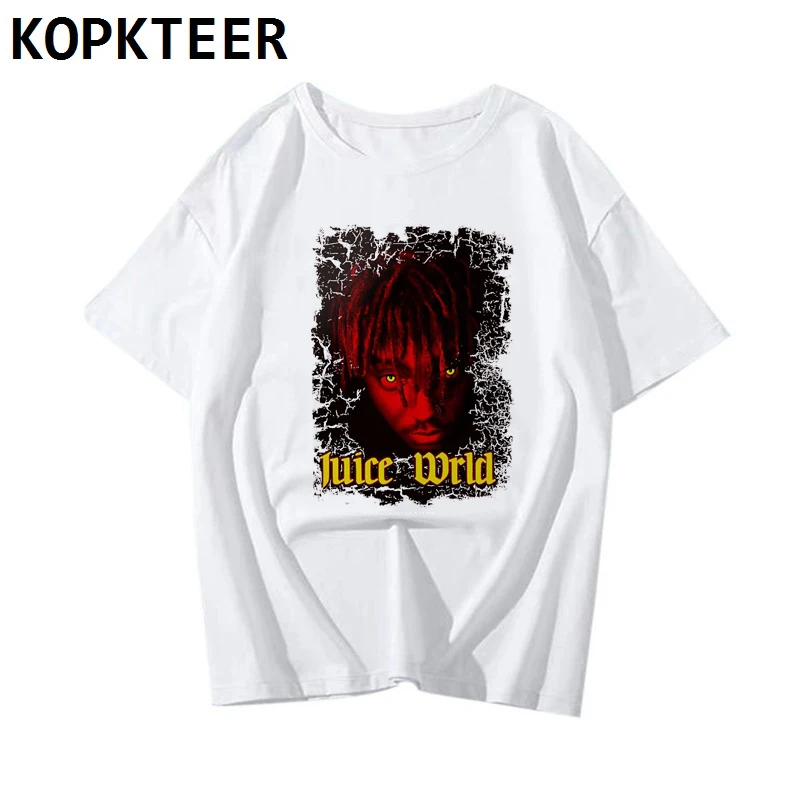 Хип-хоп певец сок Wrld RIP принт Harajuku футболка мужская уличная Рэппер футболка повседневные топы аниме рубашка мужская Camiseta Hombre