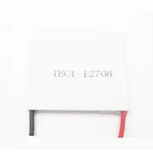 Полупроводниковый охладитель пластина TEC1-12708 40*40*3,5 мм Мощность 77 Вт 12 В 8А максимальная разница температуры 67 °C, диспенсер для воды охлаждения