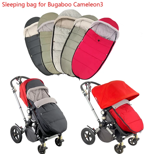 forsikring Wow fryser Baby Stroller Sleep Bag Windproof Cover For Bugaboo Cameleon 3 Bilateral  Zipper Warm Footmuff Sock Baby Stroller Accessories - AliExpress