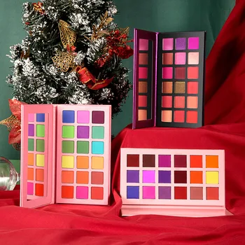 

X2 Eye Shadow Can Private Label Custom Logo If Meet Minimum Wholesale Cosmetics Matte Eye Shadow Disc Multicolored Cosmetics Box