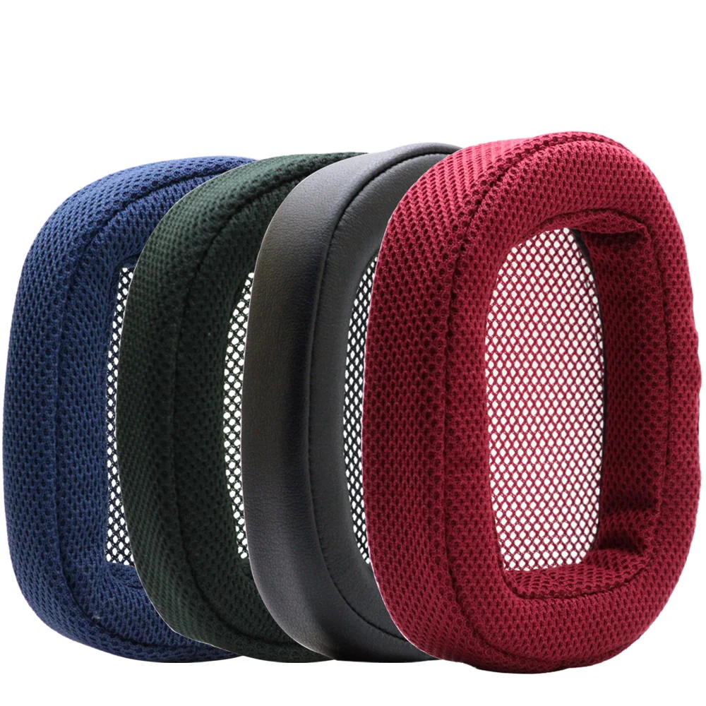

G433 Earpads Pillow For Logitech G433 G230 G-PRO Headphone Replacement Ear Pads Cushions Ear Cups Ear Cover Black Blue Red