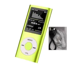 MP3 музыкальный плеер HIFI MP3 плеер цифровой ЖК-экран Запись голоса FM радио рекордер плеер кардридер