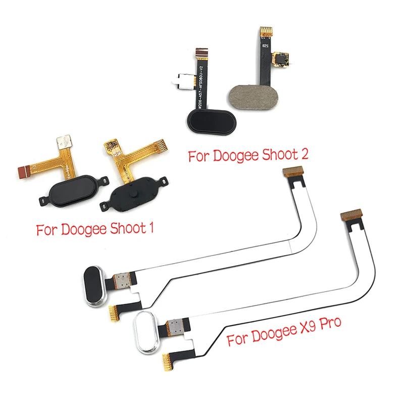 Для Doogee Shoot 1 2X9 Pro Главная Кнопка отпечатков пальцев Сенсорный ID сенсор гибкий кабель ленты запасные части