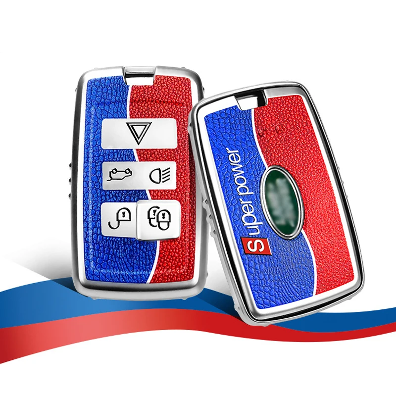

New Fashion TPU Car Key Cases For Land Rover Range Rover Sport Evoque Velar Discovery 5 Jaguar E-Pace 2018 2019 Auto Accessories