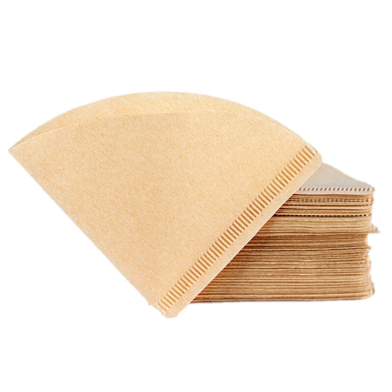 ABUI-200PCS V Форма кофе фильтр бумага 1-2Cup для V60 капельница кофе фильтры чашки Эспрессо кофе капельные инструменты бумажные фильтры