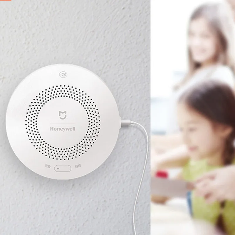 Xiaomi Mijia шлюз 2 Версия Смарт Honeywell пожарная сигнализация детектор Zigbee контроль газа сигнализация детектор CH4 монитор система безопасности