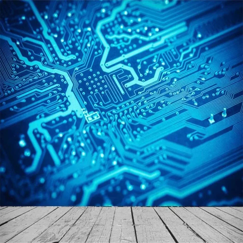 

Drop Shipping Professional Custom 3D Wallpaper Mural HD Printed Circuit Board Background Wall Decorative Painting Wallpaper
