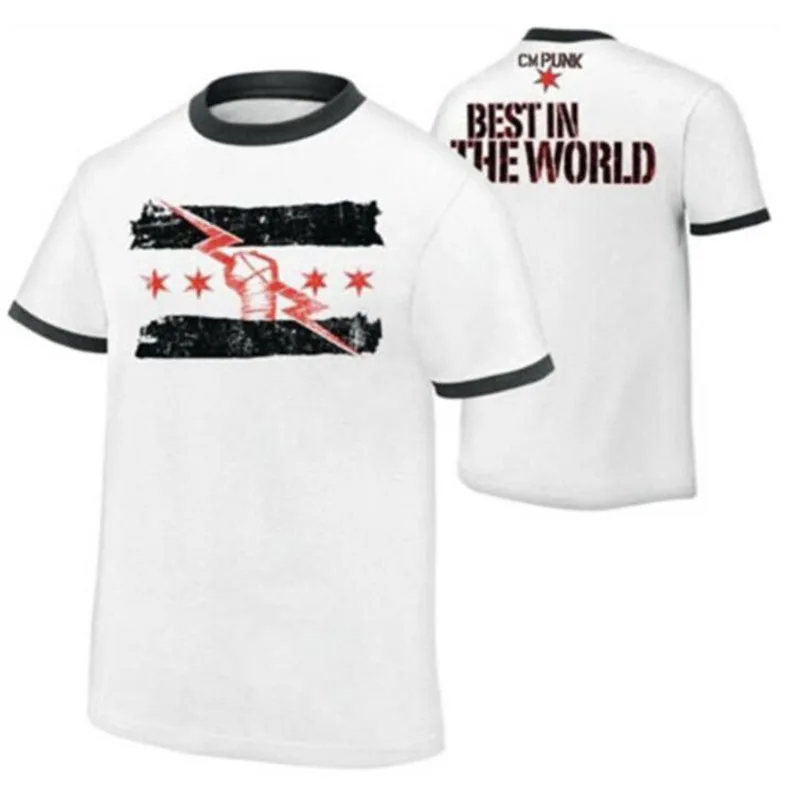 Short sleeve Wrestling CM Punk 