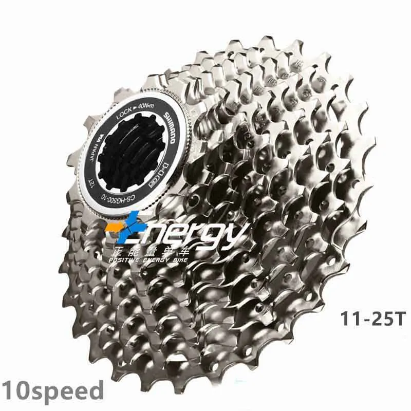 SHIMANO TIAGRA CS-HG500-10 дорожный велосипед 10 скоростей маховик 11-25 т велосипедный кассета звезды коробка маховик Звездочка запчасти для велосипеда