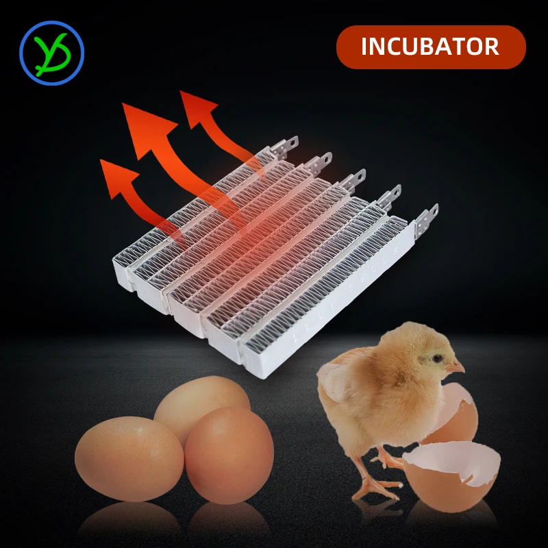 220V 1500W AC DC Electric heater PTC ceramic air heater for drying machine 96B4 120*88*15mm
