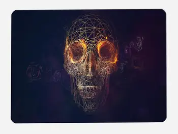 

Skull Bathroom Carpet Terror Item Bath Mat Water Absorption Bathroom Mat Toilet Carpet Bath Rug Home Toilet Floor Bath Carpet