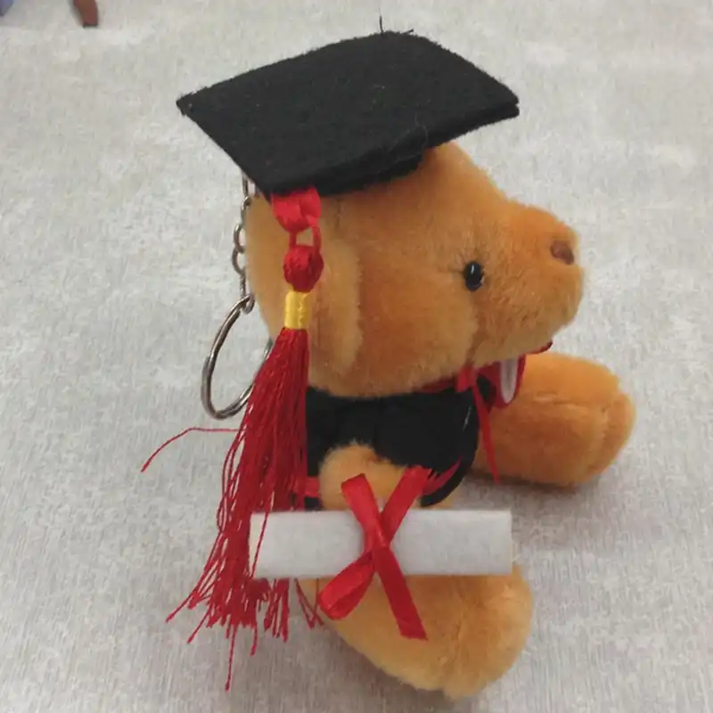 small graduation teddy bear