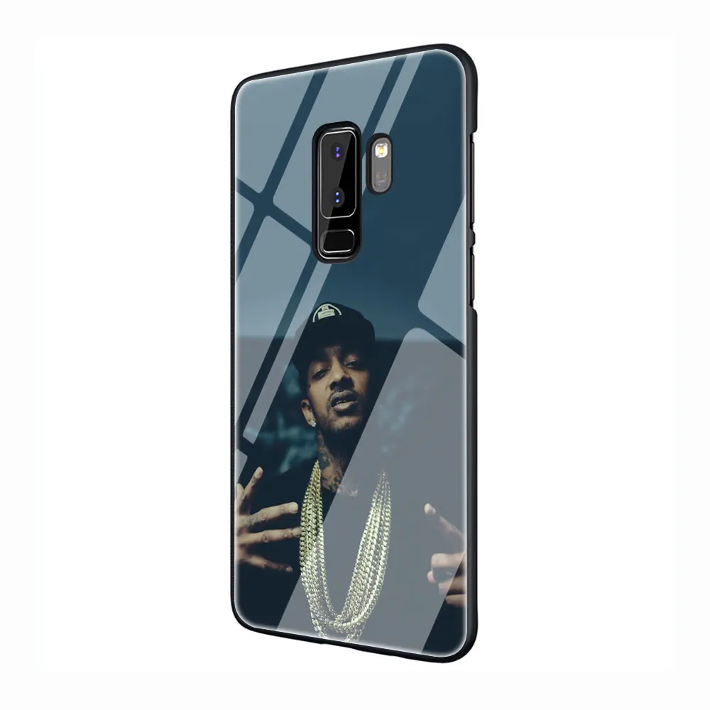 Nipsey Hussle закаленное Стекло Телефон чехол для Galaxy S7 edge S8 9 10 Plus, Note 8, 9, 10, A10 20 30 40 50 60 70 - Цвет: G6