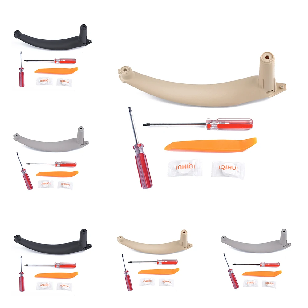 

Panel Handle Pull Trim Cover door inner handle + tool kit Suitable for BMW X5X6E70E71 door right