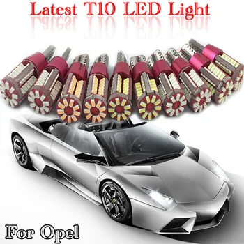 2pcs 57 LED SMD safe High Power Canbus No Error Led W5W T10 Led For Opel Astra F Classic 2 1998-2005 Astra H 2004-2008