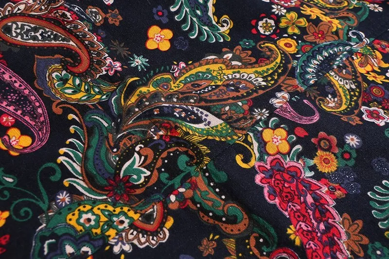 Cashmere for men, gorgeous winter cashmere, long sleeve of youth ethnic style printing, cotton lining, warm clothes